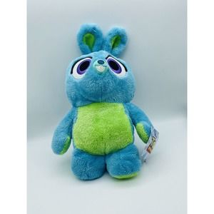 Kohl's Cares Toy Story 4 Bunny Rabbit Blue Green Plush Stuffed Animal 10" Disney